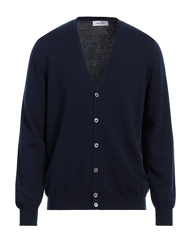 GRAN SASSO Cardigan Midnight blue 80% Virgin Wool, 10% Viscose, 10% Cashmere