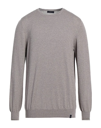 FAY Jumper Taupe 100% Virgin Wool