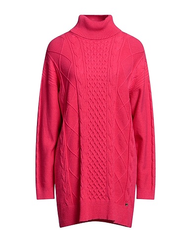 FLY GIRL Polo neck Magenta 49% Viscose, 29% Polyester, 22% Nylon