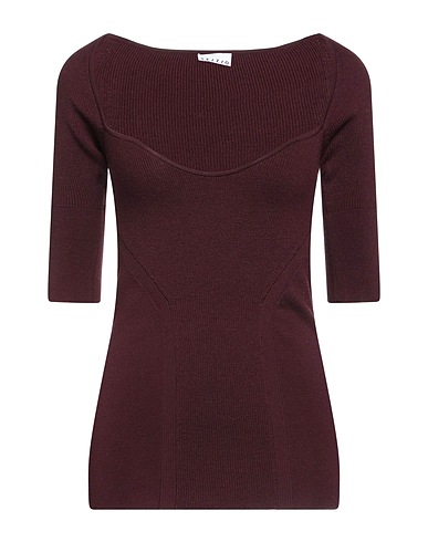 SFIZIO STUDIO Jumper Burgundy 100% Wool