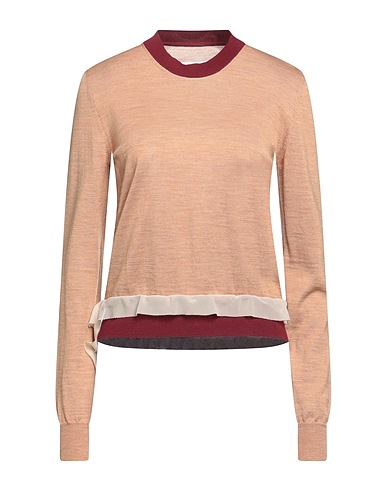MAISON MARGIELA Sweater Camel 95% Wool, 5% Cotton