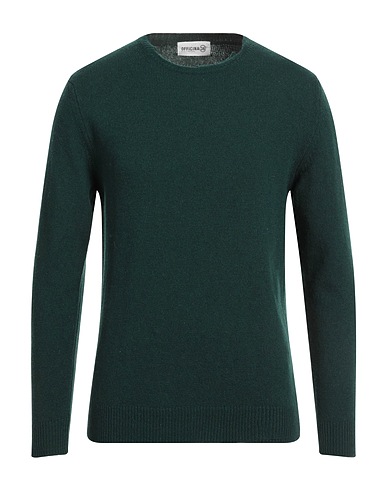 OFFICINA 36 Pullover Dunkelgrün 70% Wolle, 25% Polyamid, 5% Andere Fasern