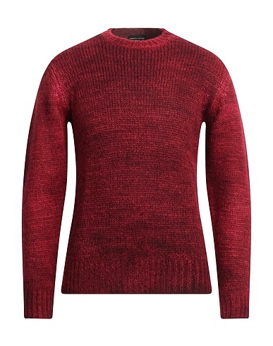 ROBERTO COLLINA Pullover Bordeaux 68% Lana di baby alpaca, 22% Nylon, 10% Lana