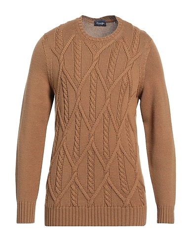 DRUMOHR Sweater Camel 100% Merino Wool