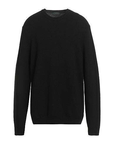 ZANONE Jumper Black 100% Virgin Wool