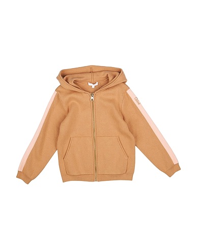 CHLOÉ Cardigan Camel 90% Cotton, 10% Wool