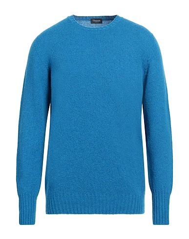 DRUMOHR Jumper Bright blue 100% Lambswool