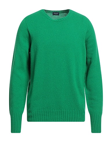 DRUMOHR Jumper Green 100% Lambswool