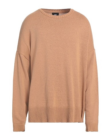 NJB NEW JOB BRAND Pullover Cammello 50% Cotone, 50% Acrilico