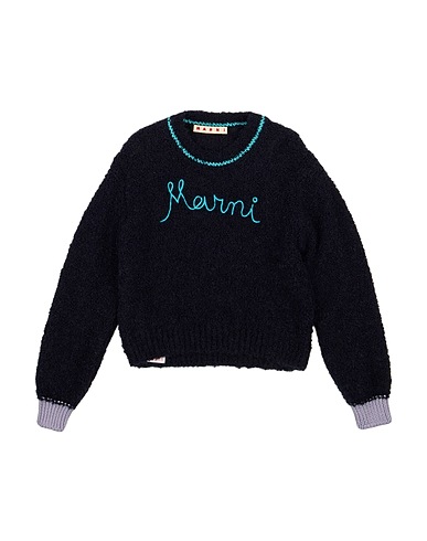 MARNI Jumper Midnight blue 63% Acrylic, 25% Virgin Wool, 12% Polyamide, Wool