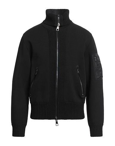 NEIL BARRETT Cardigan Black 68% Viscose, 30% Polyamide, 2% Elastane