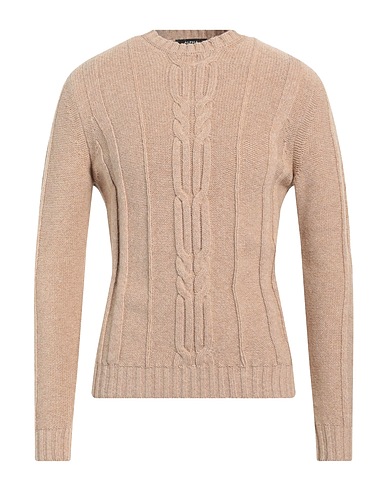 ALPHA STUDIO Sweater Beige 45% Merino Wool, 30% Alpaca wool, 25% Polyamide