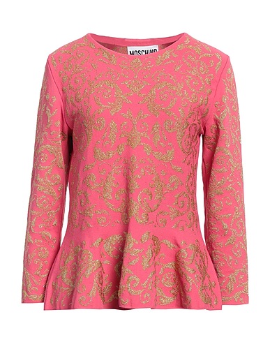 MOSCHINO Jumper COUTURE Pink 59% Viscose, 41% Polyester, Cupro