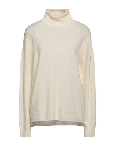 SUN 68 Polo neck White 70% Merino Wool, 30% Cashmere