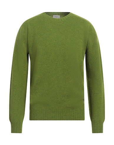ALTEA Sweater Green 100% Virgin Wool