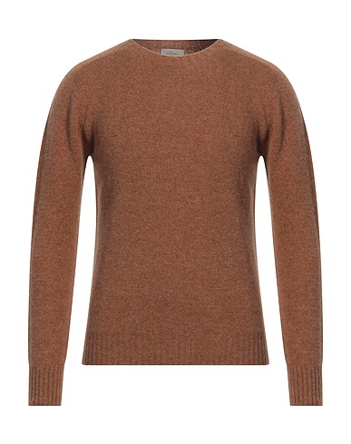 ALTEA Pullover Kamel 100% Schurwolle