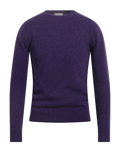 ALTEA Jumper Dark purple 100% Virgin Wool