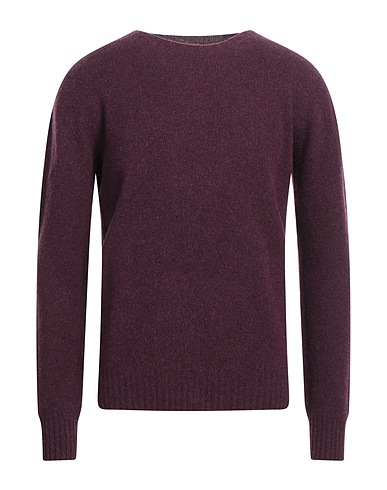 ALTEA Jumper Plum 100% Virgin Wool