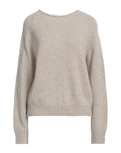 SCAGLIONE Jumper Beige 57% Merino Wool, 28% Recycled cashmere, 15% Polyamide