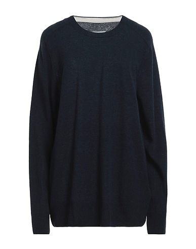 MAISON MARGIELA Sweater Midnight blue 94% Wool, 6% Polyamide