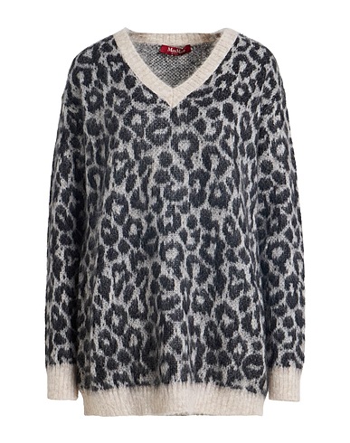 MAX MARA STUDIO Sweater Light grey 50% Polyamide, 46% Mohair wool, 4% Wool