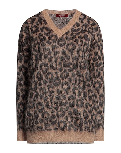 MAX MARA STUDIO Jumper Camel 50% Polyamide, 46% Mohair wool, 4% Wool