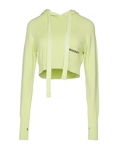 HINNOMINATE Pullover Verde chiaro 52% Viscosa, 26% Poliestere, 22% Poliammide