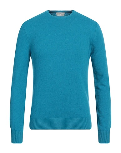 DANIELE FIESOLI Cashmere jumper Turquoise 100% Cashmere