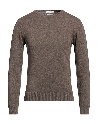 DANIELE FIESOLI Cashmere jumper Khaki 100% Cashmere