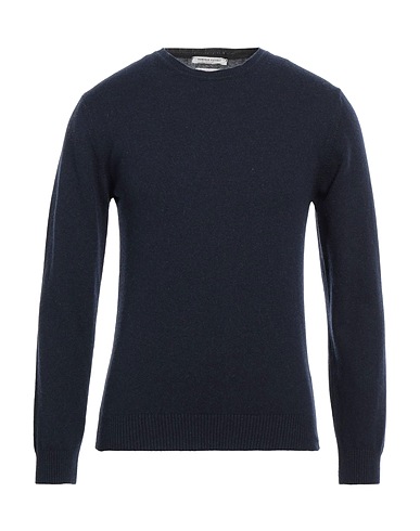 DANIELE FIESOLI Cashmere jumper Midnight blue 100% Cashmere