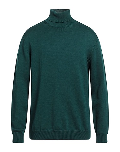 ROBERTO COLLINA Dolcevita Verde scuro 100% Lana Merino