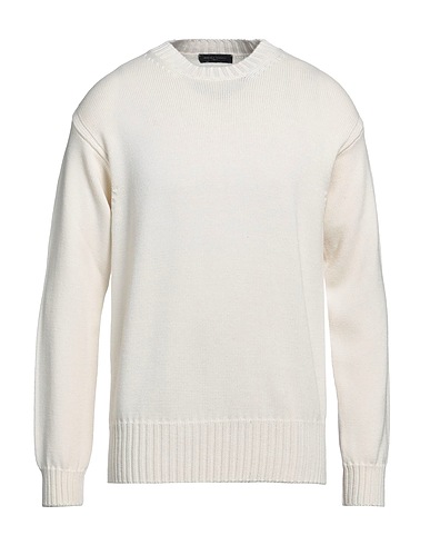 DANIELE FIESOLI Sweater Ivory 50% Merino Wool, 50% Acrylic