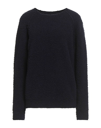 ORIGINAL VINTAGE STYLE Pullover Blu notte 56% Lana, 42% Poliammide, 2% Elastan