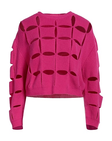 VALENTINO GARAVANI Jersey Fucsia 100% Lana Virgen