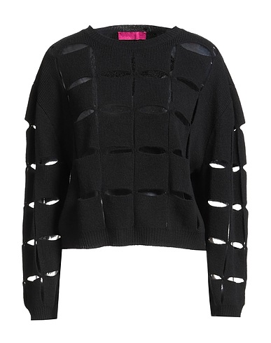 VALENTINO GARAVANI Pullover Nero 100% Lana Vergine