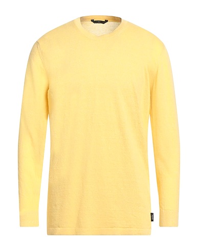 HEVÒ Jumper Yellow 60% Linen, 40% Cotton
