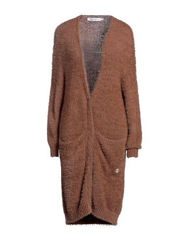SIMONA CORSELLINI Cardigan Brown 100% Polyamide