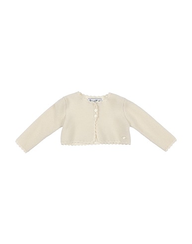 TARTINE ET CHOCOLAT Strickjacke Elfenbein 41% Wolle, 33% Viskose, 21% Polyamid, 5% Kaschmir