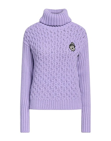 GAëLLE Paris Polo neck Lilac 75% Acrylic, 10% Wool, 5% Alpaca wool, 5% Viscose, 5% Polystyrene