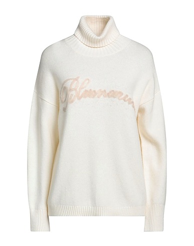 BLUMARINE Cashmere jumper Ivory 93% Cashmere, 7% Polyamide