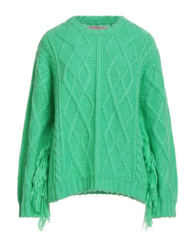 PINK MEMORIES Pullover Vert 36% Acrylique, 30% Laine mohair, 30% Polyamide, 4% Laine