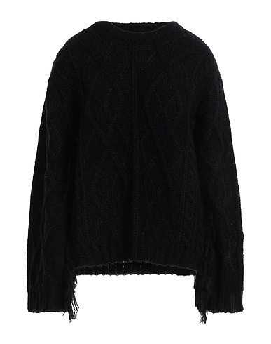 PINK MEMORIES Sweater Black 36% Acrylic, 30% Mohair wool, 30% Polyamide, 4% Wool
