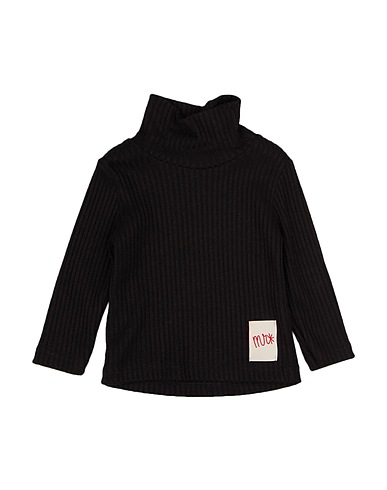 MANUEL RITZ Col roulé Noir 50% Viscose, 25% Polyamide, 25% Polyester