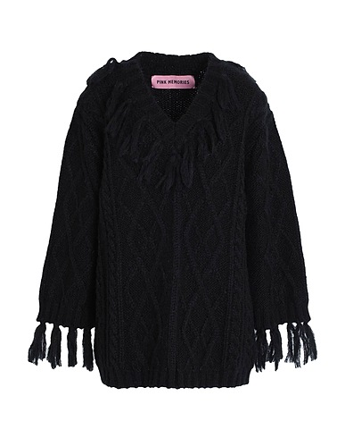 PINK MEMORIES Jumper Black 36% Acrylic, 30% Mohair wool, 30% Polyamide, 4% Wool