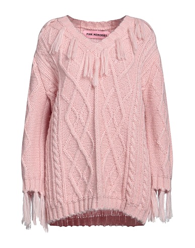 PINK MEMORIES Jumper Pink 36% Acrylic, 30% Mohair wool, 30% Polyamide, 4% Wool