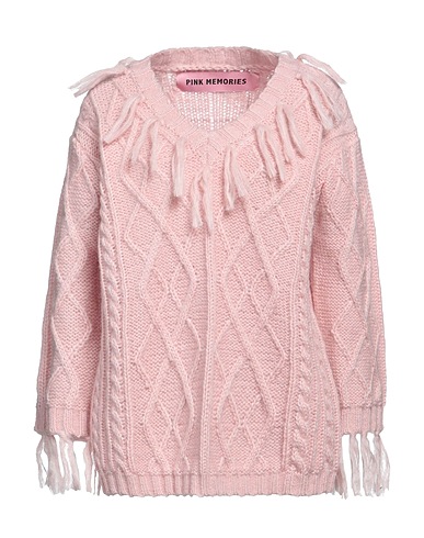 PINK MEMORIES Jumper Light pink 36% Acrylic, 30% Mohair wool, 30% Polyamide, 4% Wool