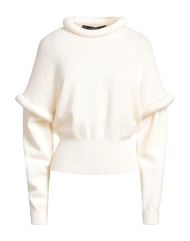 FEDERICA TOSI Sweater Cream 90% Wool, 10% Cashmere
