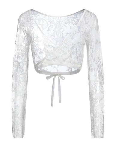 ROTATE BIRGER CHRISTENSEN Shrug Ivory 100% Silk