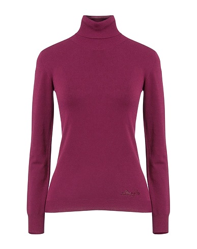LIU •JO Polo neck Purple 70% Viscose, 30% Polyester