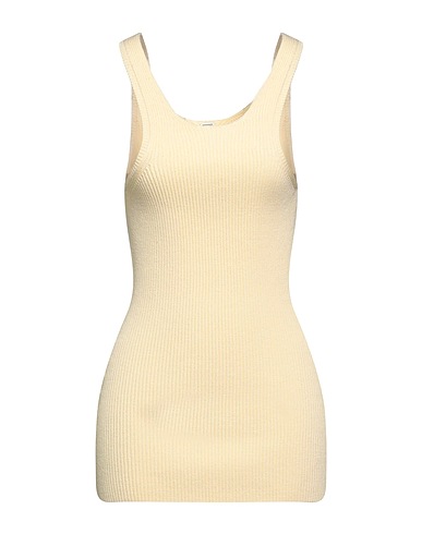 TOTEME Top Pastel yellow 71% Viscose, 29% Polyamide
